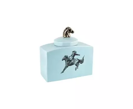 Ваза декоративная Поло (Голубой, 32)