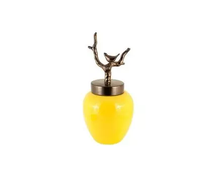 Ваза декоративная Примавера (Желтый)