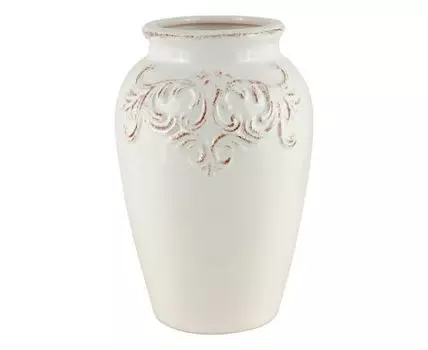 Ваза декоративная "Ретро" (30, Белый)