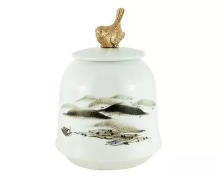 Ваза декоративная "Северина" (28, Белый)