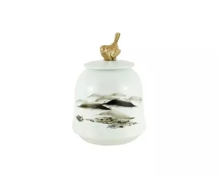 Ваза декоративная Северина (Белый)