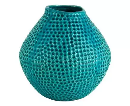 Ваза декоративная "Синее конфетти" (25, бирюзовый, 25)