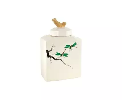 Ваза декоративная Стрекотунья (Белый, 22)