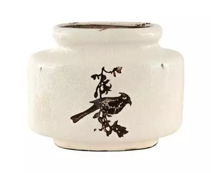 Ваза декоративная "Верона" (29, Белый, 33)