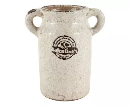 Ваза декоративная "Винтаж" (25, Белый, 22)