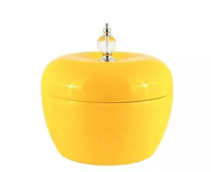 Ваза декоративная "Желтое яблоко" (27, Желтый)