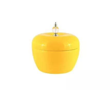 Ваза декоративная Желтое яблоко (Желтый)