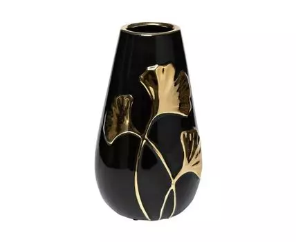 Ваза Гинкго (Черный, 14)