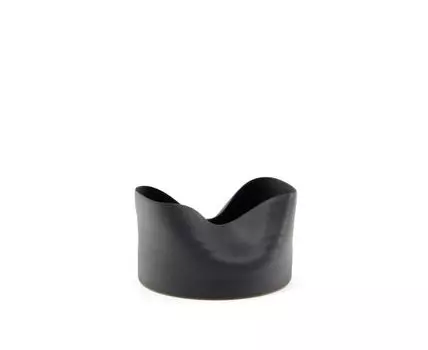 Ваза керамическая Sibel серая 26 см