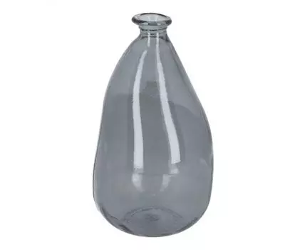 Ваза Lhad 36 cm синее стекло