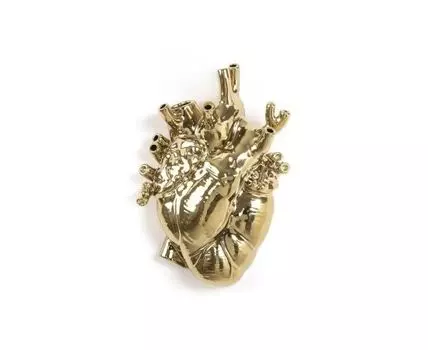 Ваза Love in Bloom Gold (золотистый, 16,5)