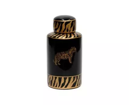 Ваза с крышкой Тигр