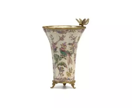 Ваза со стрекозой