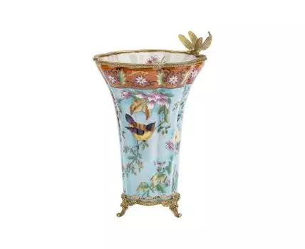 Ваза со стрекозой