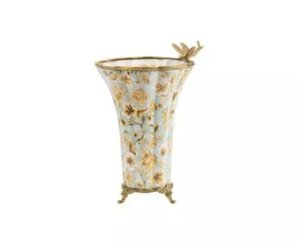 Ваза со стрекозой