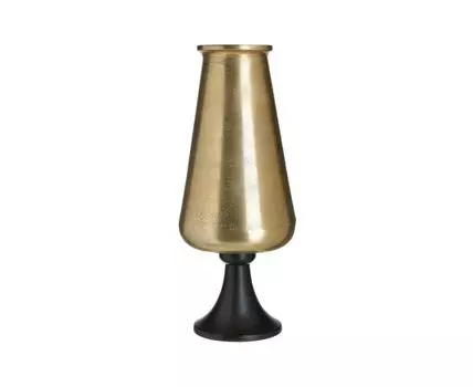 Ваза (золотистый, черный)