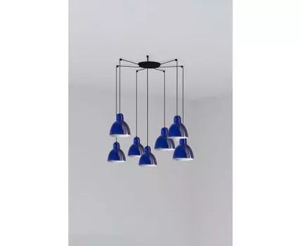 VENICE 200 7L Подвесной светильник кобальтово-синий 1xE27 7L