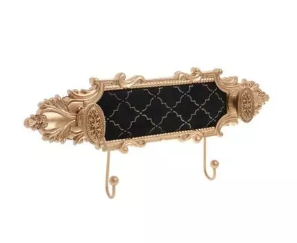 Вешалка (черный, золотистый, 31,5)