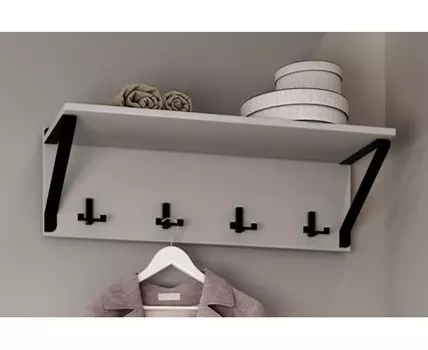 Вешалка Хъердис (Серый, серый)