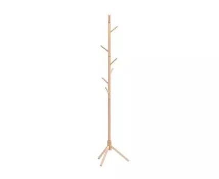 Вешалка напольная Hook светлое дерево