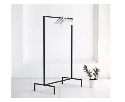 Вешалка напольная Metalframe в черном цвете (100)
