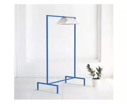 Вешалка напольная Metalframe в синем цвете (100)
