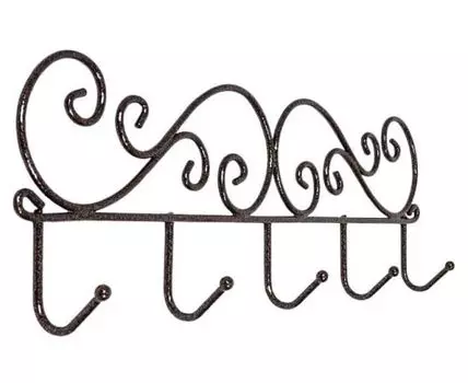 Вешалка настенная Кружева 5