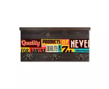 Вешалка с полочкой Ретро 1