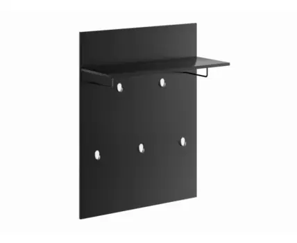 Вешалка СИРИУС настенная с полкой, цвет Дуб Венге