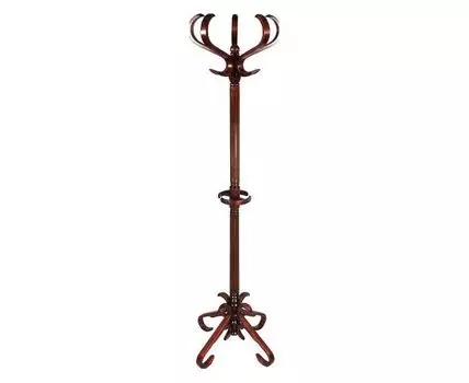 Вешалка-стойка В-10Н махагон