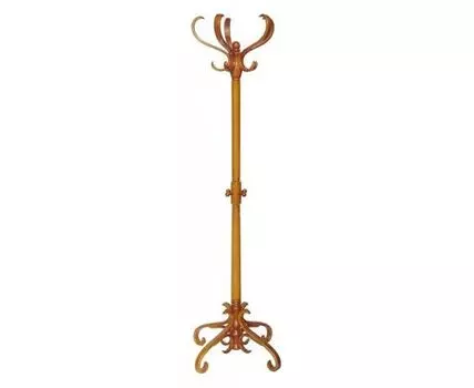 Вешалка-стойка В-2Н светло-коричневая