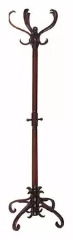 Вешалка-стойка В-2Н темно-коричневая