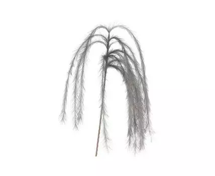 Ветка декоративная FEATHERS 130 см (Серый, 18)