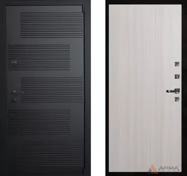 Входная дверь Бастион Блэк 01 временная панель 6мм (без выбора цвета и рисунка)