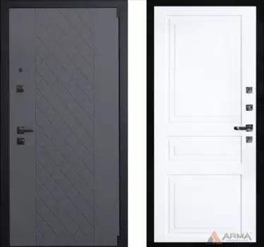 Входная дверь Домино 23 Рал 9003