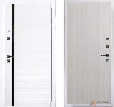 Входная дверь Гранд Вайт 01 временная панель 6мм (без выбора цвета и рисунка)