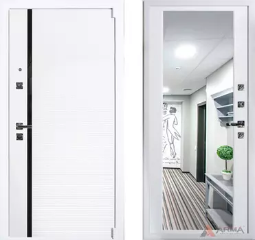 Входная дверь Гранд Вайт 03 Белый матовый