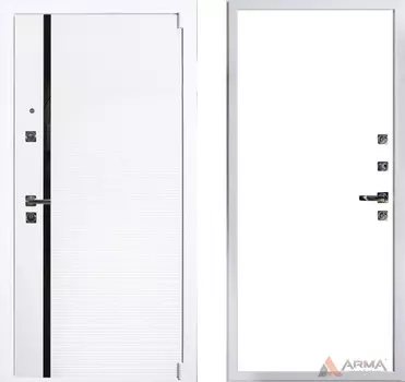 Входная дверь Гранд Вайт 05 Софт белый