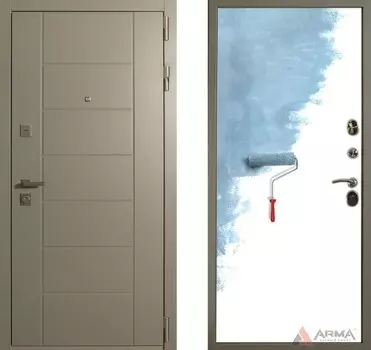 Входная дверь Эквадор 02 Грунт под покраску