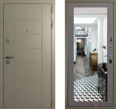 Входная дверь Эквадор 04 Грей абсолют софт