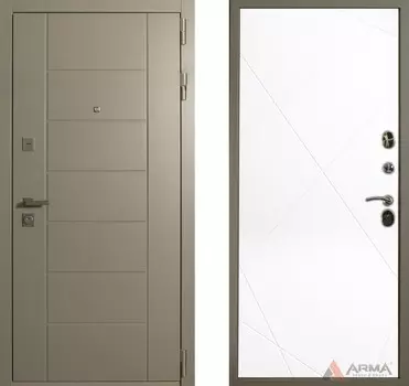 Входная дверь Эквадор 07 Белый матовый