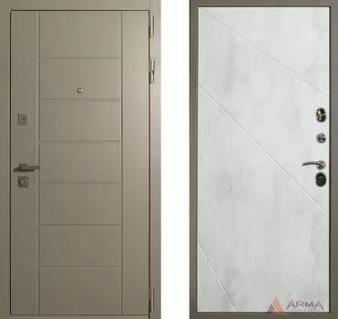 Входная дверь Эквадор 08 Бетон светлый