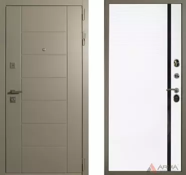 Входная дверь Эквадор 15 Белый матовый