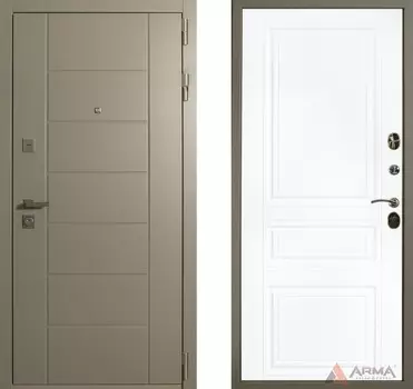 Входная дверь Эквадор 19 Белый ясень