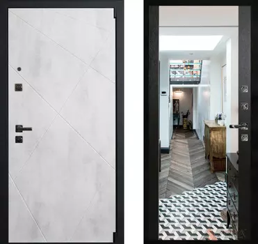 Входная дверь Концепт Блэк 10 Венге