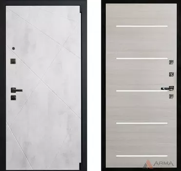 Входная дверь Концепт Блэк 20 Акация поперечная