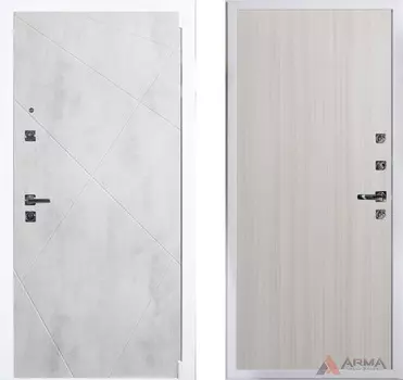 Входная дверь Концепт Вайт 01 временная панель 6мм (без выбора цвета и рисунка)