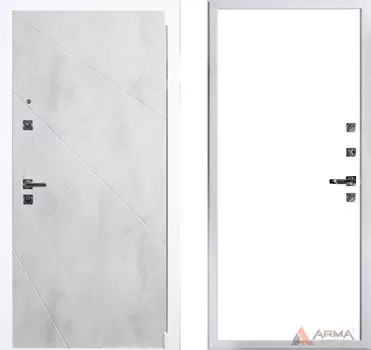 Входная дверь Концепт Вайт 05 Софт белый