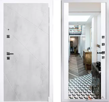 Входная дверь Концепт Вайт 09 Софт белый