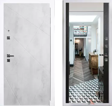 Входная дверь Концепт Вайт 10 Венге